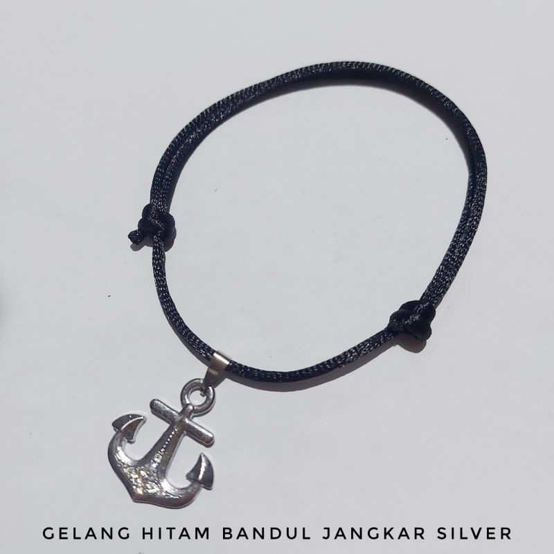 [COD] GELANG TALI HITAM BANDUL PRIA &amp; WANITA