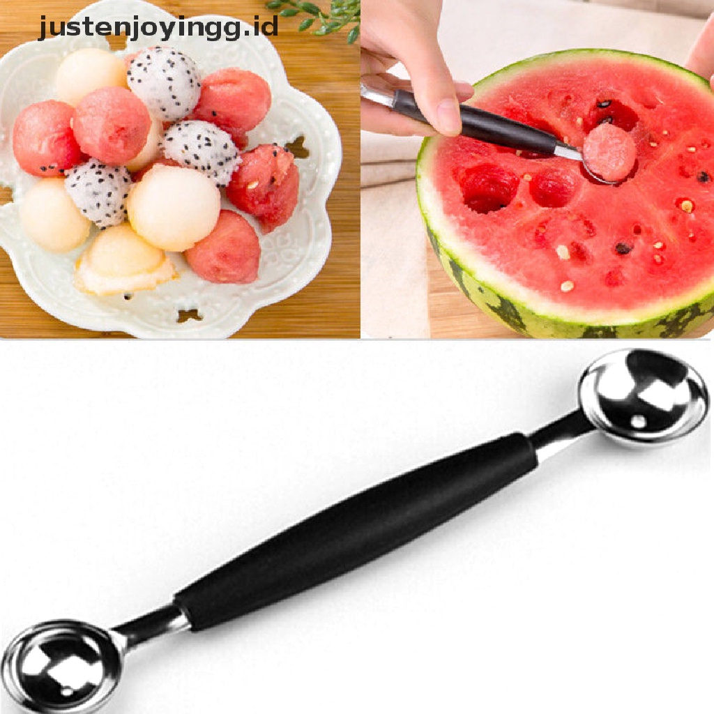 Sendok Scoop Es Krim / Melon / Buah Bahan Stainless Steel Untuk Alat Dapur