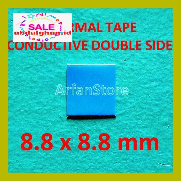 

D4R0Jr4 Thermal Tape 8.8X8.8Mm Conductive Double Side Perekat Heatsink F520Lsp