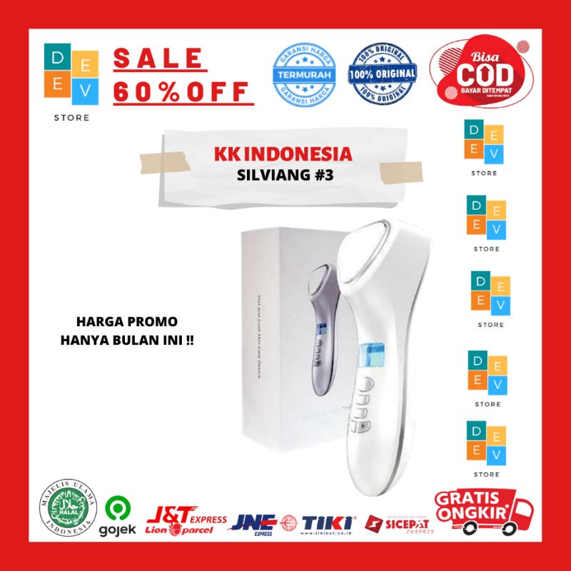 Alat Kecantikan Silviang Hot & Cool Skin Devuce Perawatan Wajah KK Indonesia Original