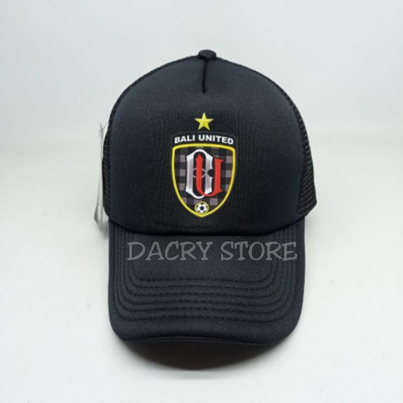 Topi klub Bali united hitam