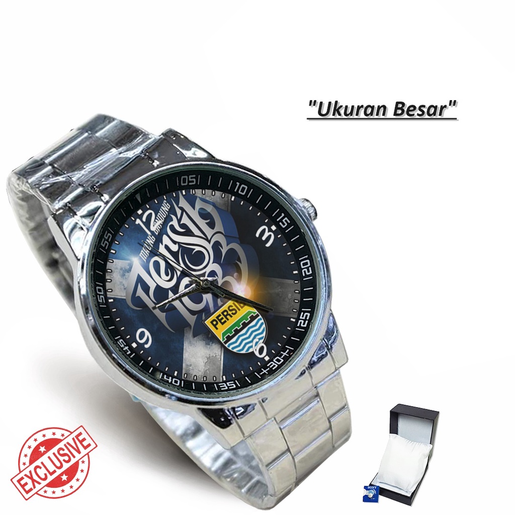 Jam Tangan Rantai Couple PERSIB 1933 - 1 (Awesome)