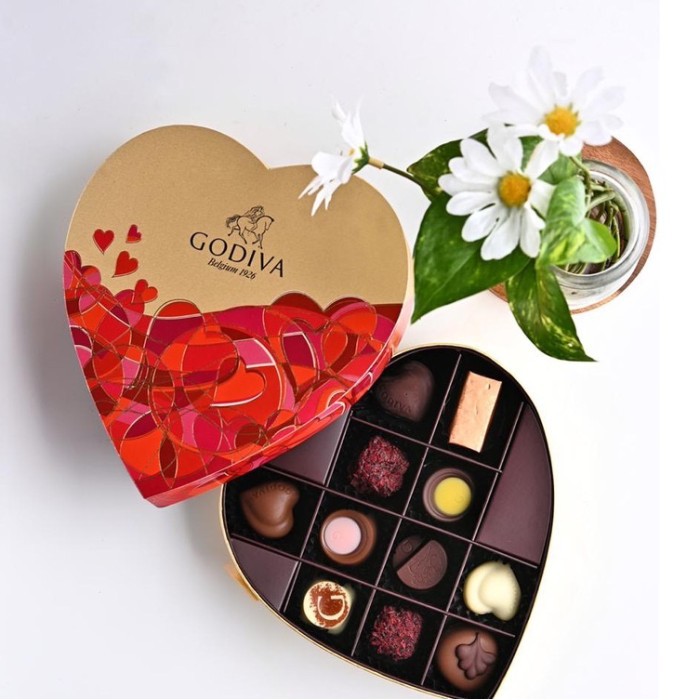 

Produk Terbaik - Godiva Valentine Gift Box 11 Pcs Coklat Valentine Mewah Special Import
