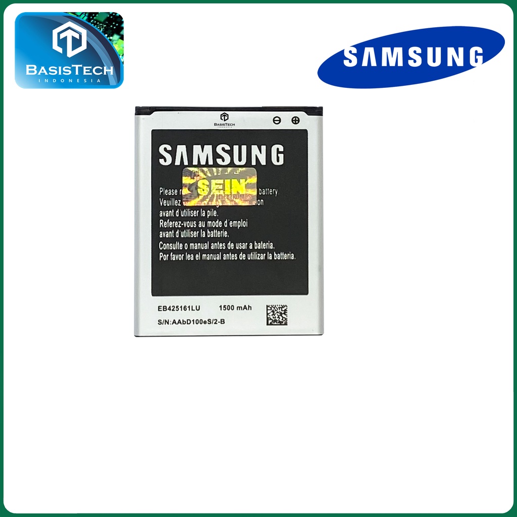 BATERAI SAMSUNG J1 Mini J105 - S3 Mini i8190 - V2 - ACE 2 i8160 - EB-425161LU - ORI99 BEST QUALITY