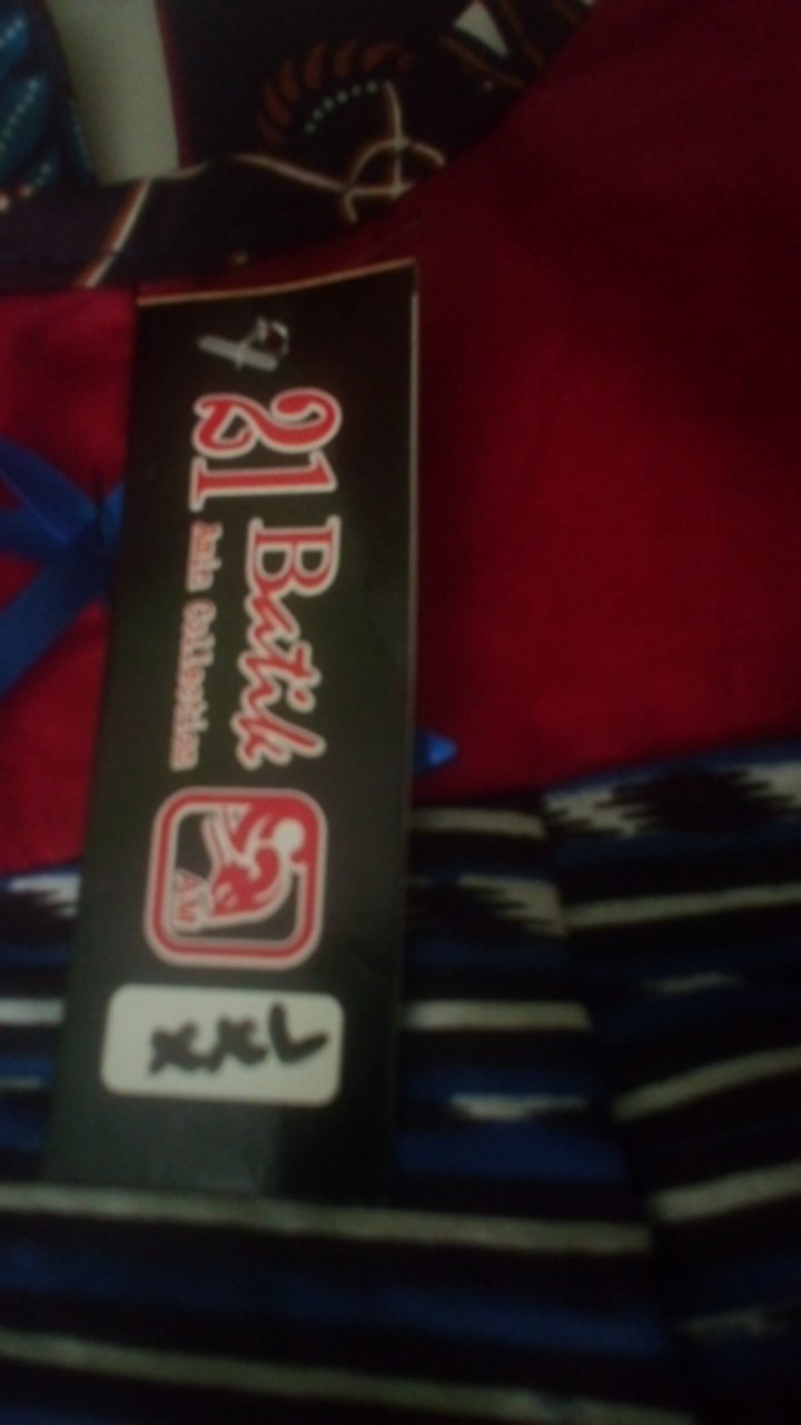 A-line Dress Katun Anak, Dres Batik Anak