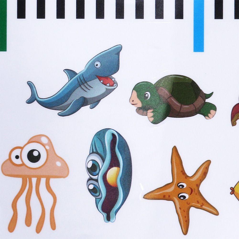 REBUY Wall Sticker Decal Dinding Cantik Pertumbuhan Bagan Anak Ukur