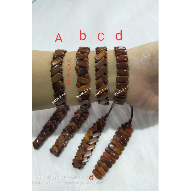 gelang kaokkah motif rell/gelang kaokah kokka motif rel