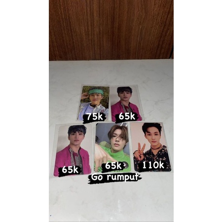 photocard Mark chilling future yuta stiker