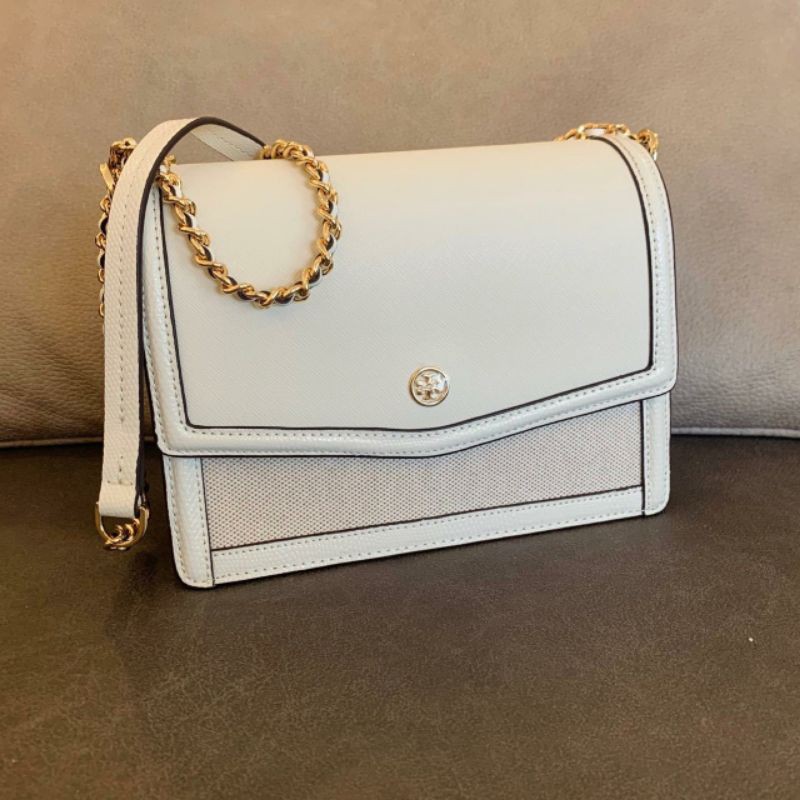 TAS WANITA TB ROBINSON CANVAS FLORAL INTERIOR CONVERTIBLE SHOULDER BAG
