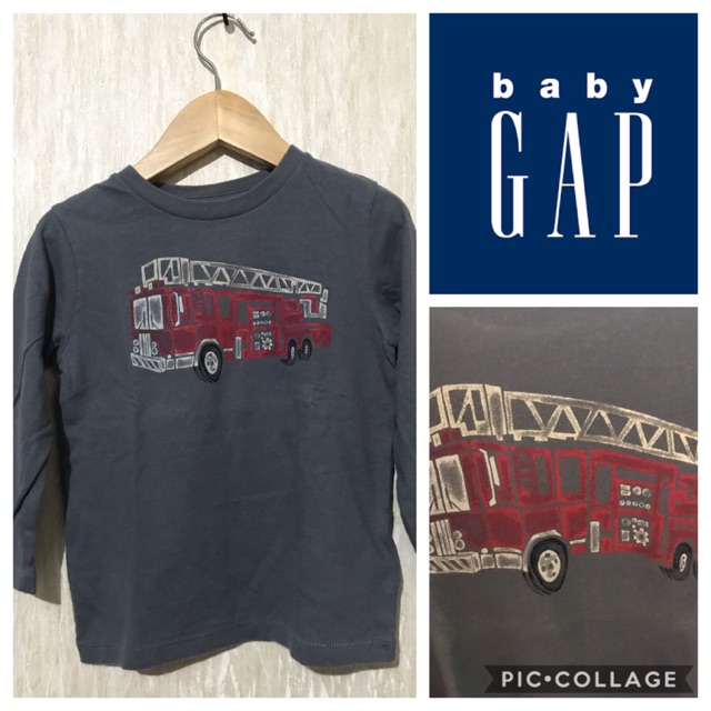 Baby Gap Long Sleeve Tee/ baby gap tee/ kaos baby gap