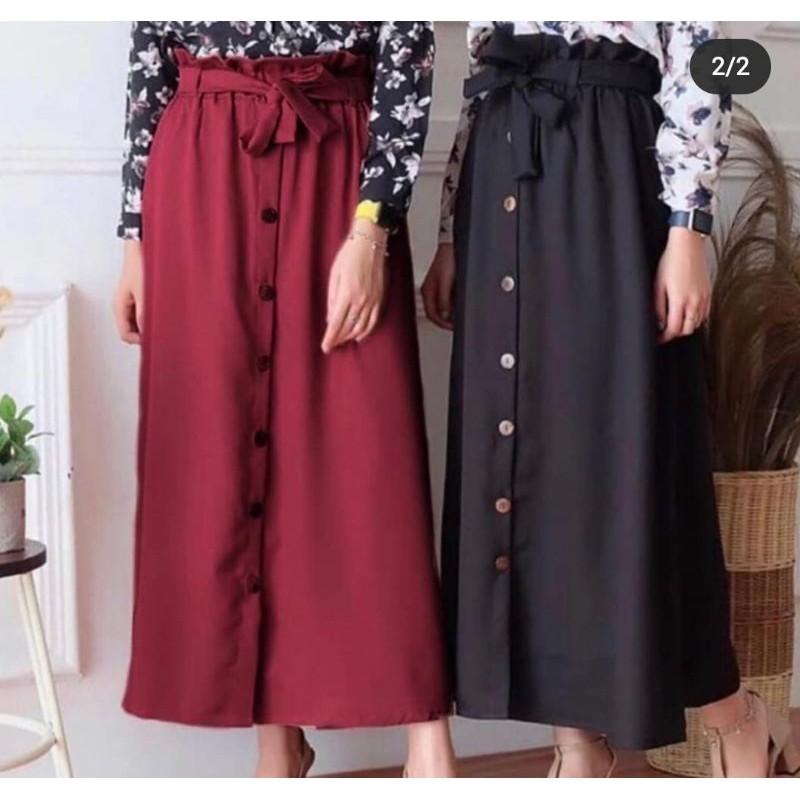 ROK KANCING DEPAN BAHAN MOSCREPE-1