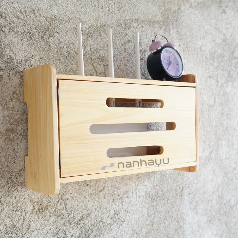 Nanhayu Magnet - Rak Penyimpan Router Wifi, Rak Wifi Dan Booster TV, Router Storage Box