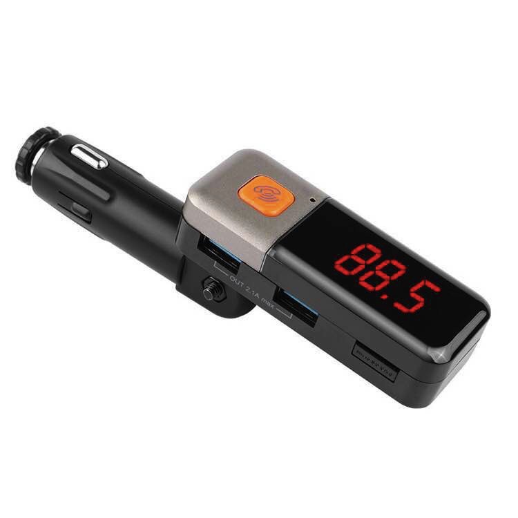 BT11 Wireless In-Car Bluetooth Kit FM Transmitter Handsfree Call USB Car Charger