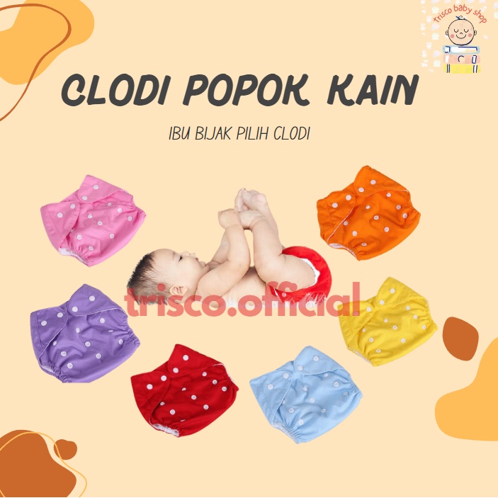 CLODI POPOK KAIN CUCI ULANG EKONOMIS