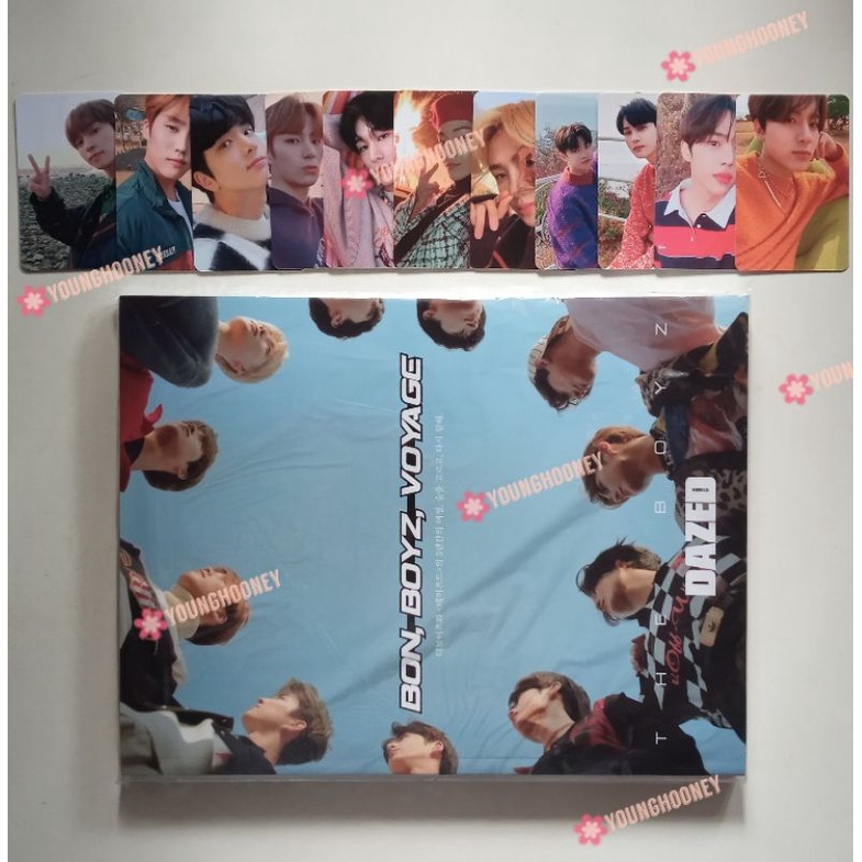 THE BOYZ Bon Boyz Voyage Dazed Magazine with PC set