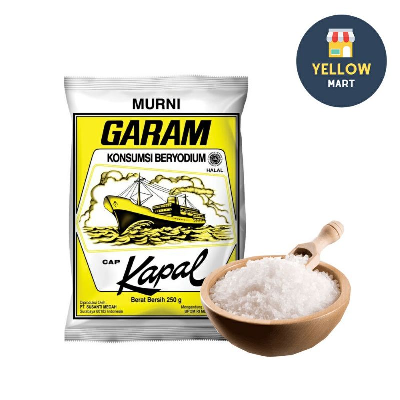 

GARAM CAP KAPAL 250GR