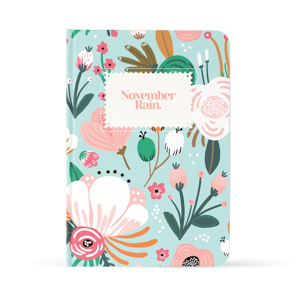 

Notebook Buku Tulis Catatan A5 A6 Hardcover by Buddybooks Flowery 21 Custom Notebook / Planner / Journal