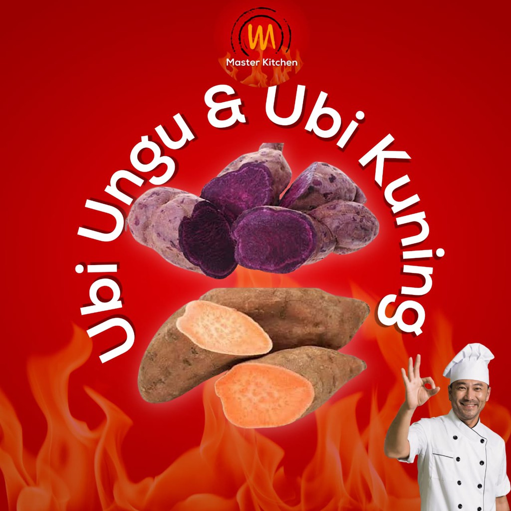 

Ubi Ungu Segar / Ubi Kuning 500gr - Master Kitchen