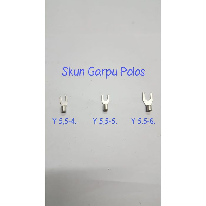 Skun Y 5.5-4 POLOS / Skun Kabel VY 5.5-4 / Skun Garpu / Skun U 5.5-4/Skun Polos Y 5.5-4 Non Isolated