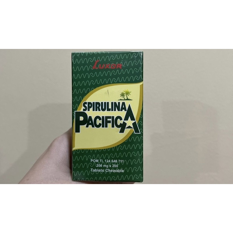LUXOR SPIRULINA PACIFICA 200 TABLET ORIGINAL
