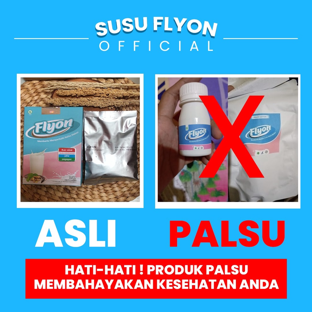 Susu Flyon Susu Penggemuk Badan Original Vitamin Penambah Berat Badan Suplemen Penambah Berat Badan Ideal-4