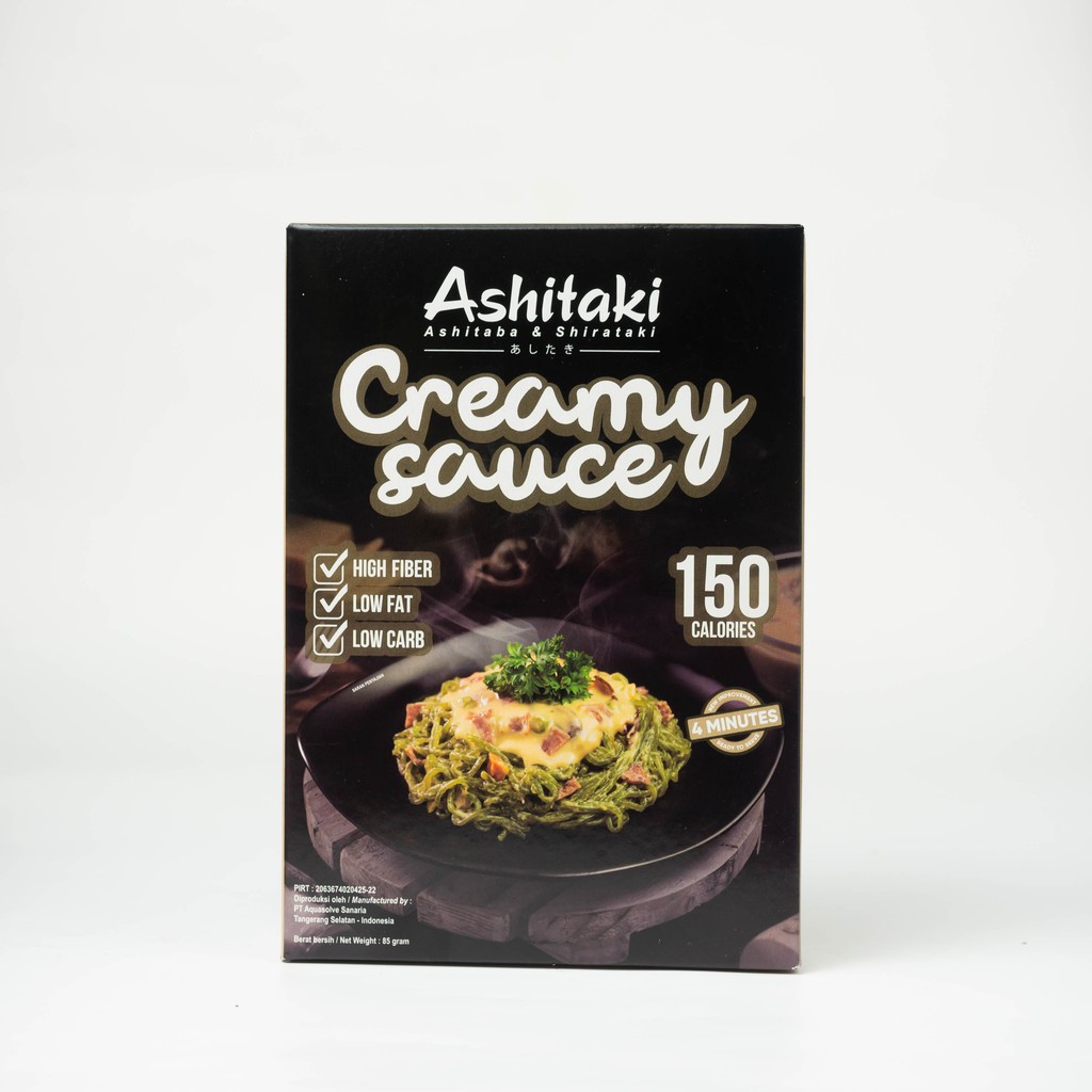 

Ashitaki Mi Goreng Creamy Sauce 85gr (Mie Rendah Kalori)