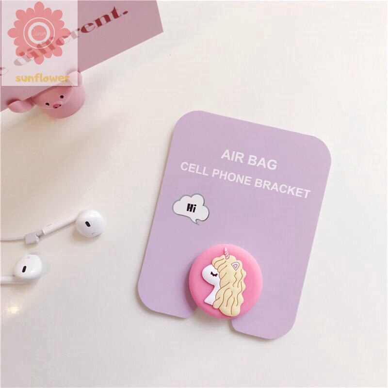 Ring Holder Smartphone Universal Bentuk Binatang 3d Lucu