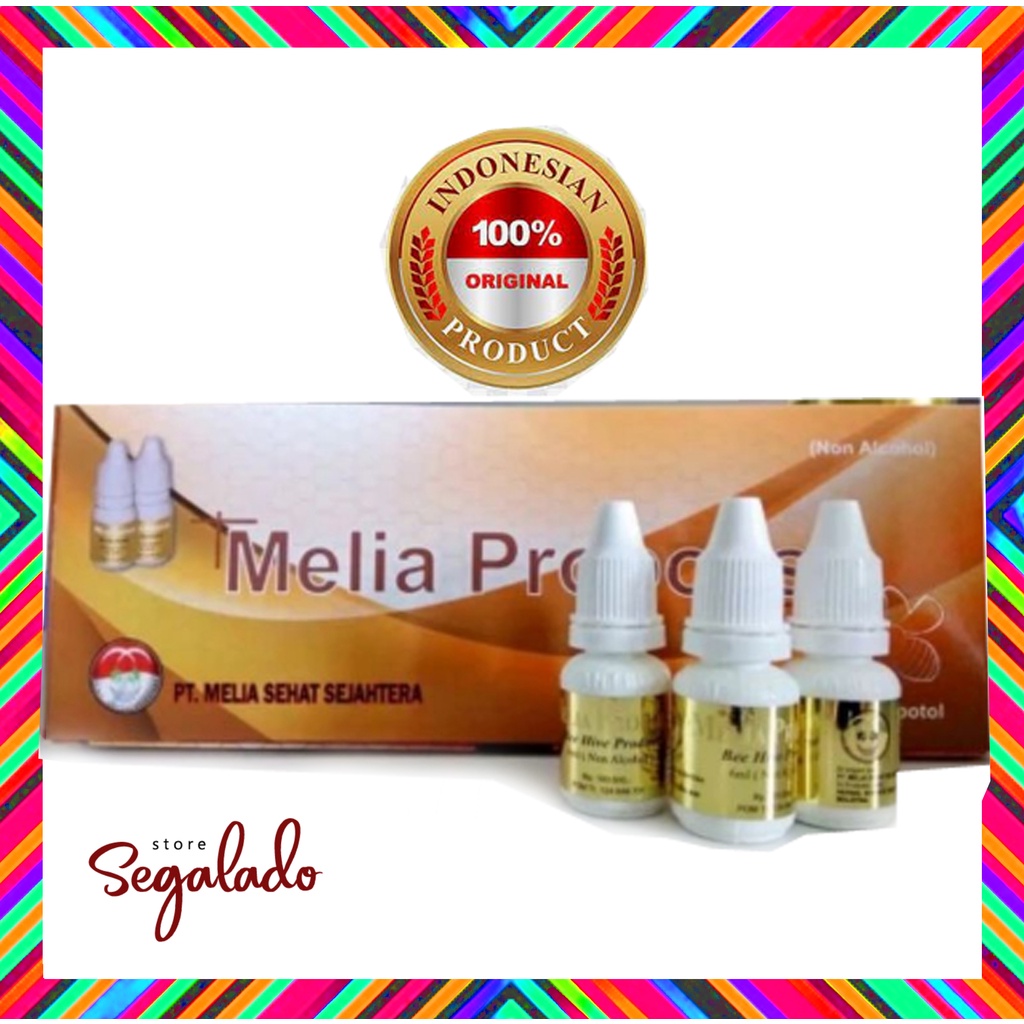 PROPOLIS MELIA ORIGINAL 6 ML PT.MELIA SEHAT SEJAHTERA