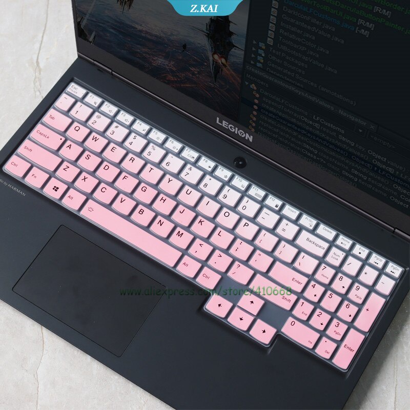 Cover Pelindung keyboard Bahan Silikon Untuk lenovo legion 7 7i legion 5 5i 5p 5pi 15.6 inch