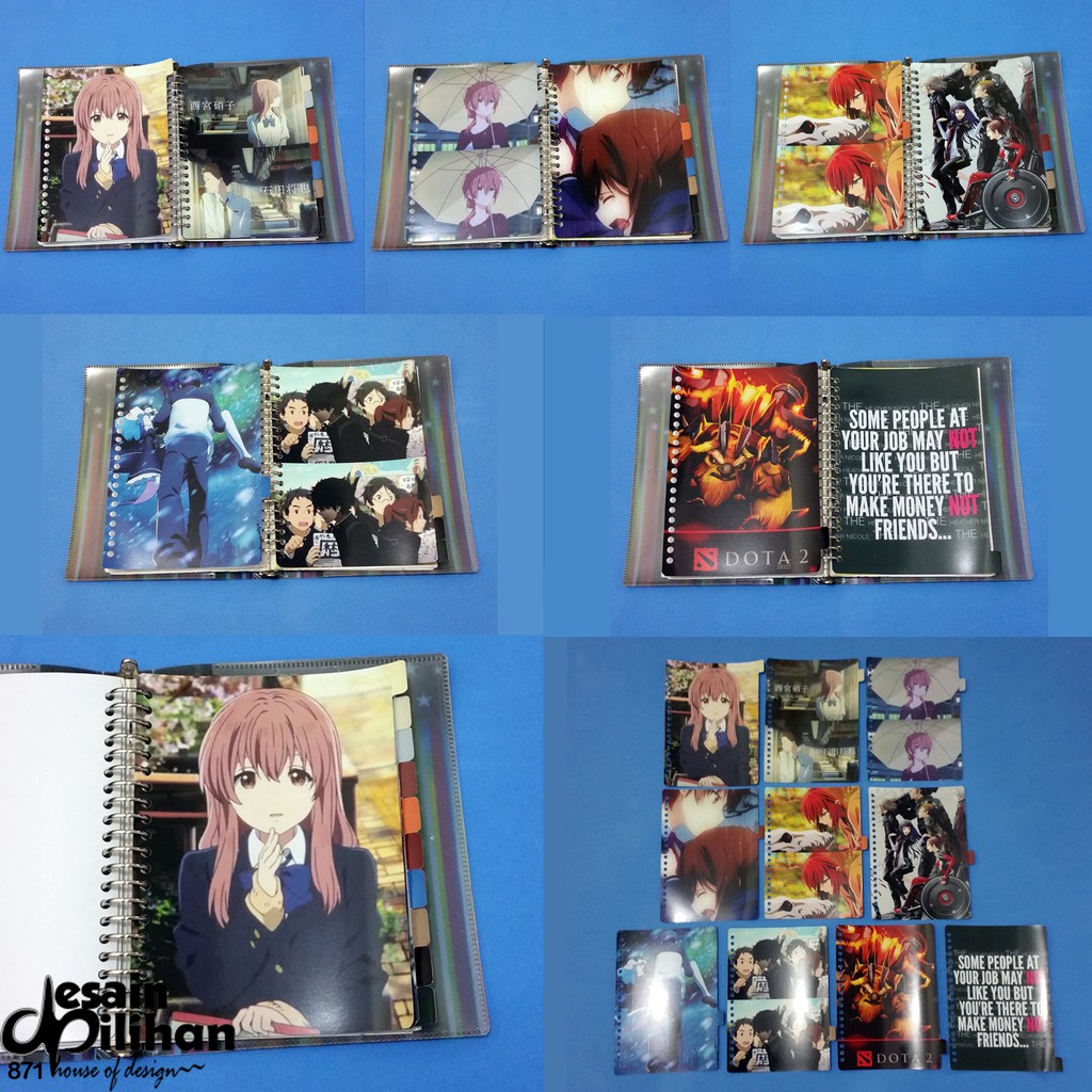 

Pembatas Anime Mix 2 Ring, 6 Ring, 20 Ring, 26 Ring 1 Set 10 Lembar Laminasi Glossy Murah