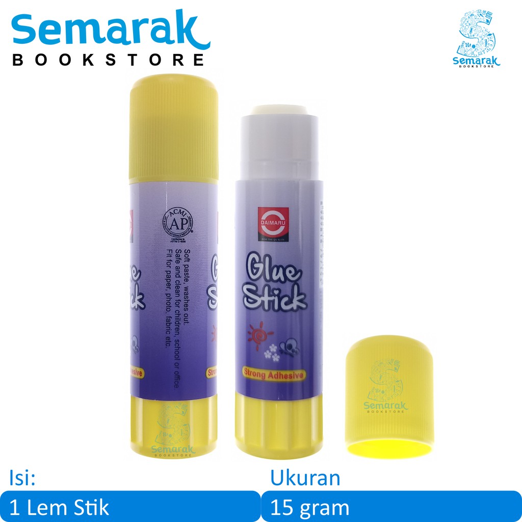 

Perekat Yang Kuat Daimaru Lem Stik 15 Gram