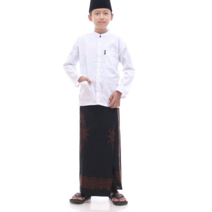 Model Baru.. Koko Haibah anak remaja sd smp // baju koko anak laki laki lengan panjang  Baju koko an