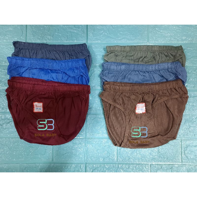 lusinan celana dalam anak laki biorena/celana dalam anak laki polos/celana dalam polos/cd anak laki/