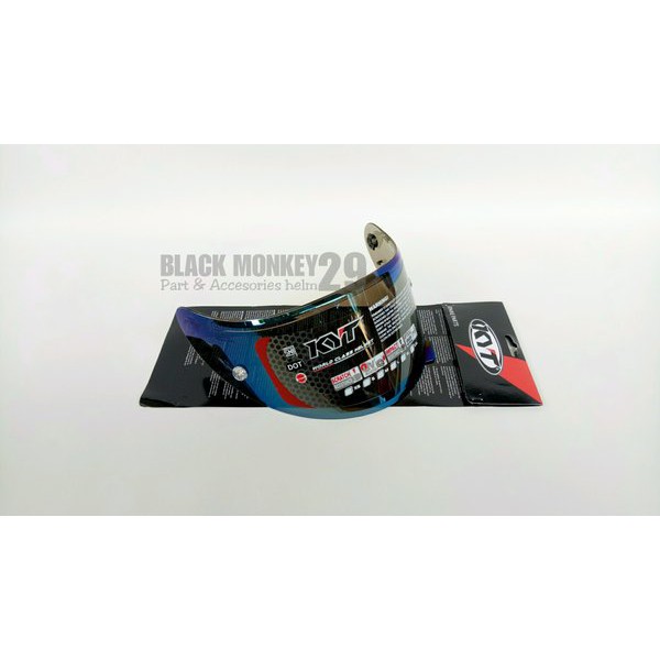 Flat visor KYT Vendetta Original - Iridium blue