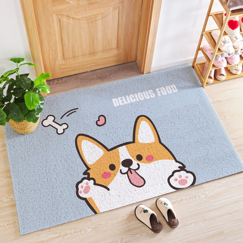 Nordic Entrance Door Can Be Cut Mats Silk Ring Door Mats Living Room Entrance Door Mats Home Entrance Door Carpet Cartoon Shopee Indonesia