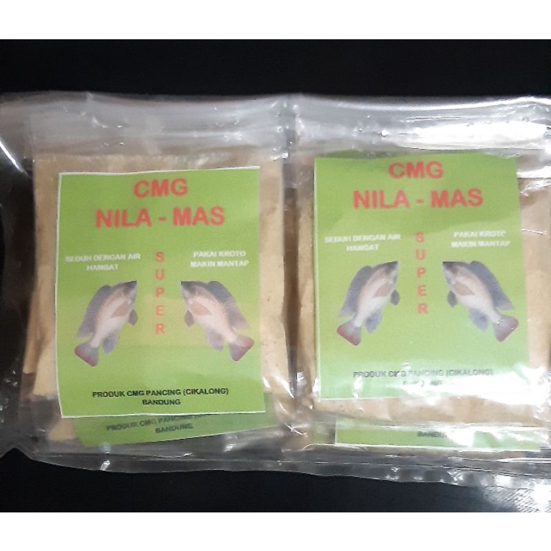 Umpan Nila mas CMG paket  grosir isi 10 pcs