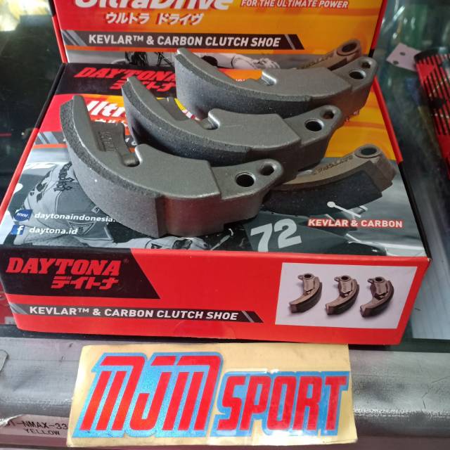 Kampas ganda daytona Vario 110 karbu - kampas ganda racing Vario 110 daytona kevlar