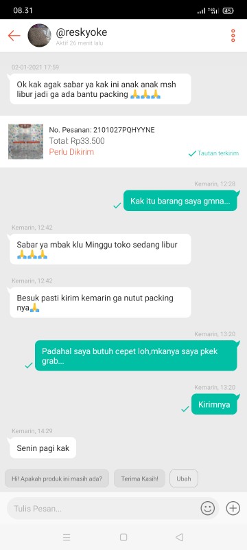 Toples Fox / Tabung 500ml