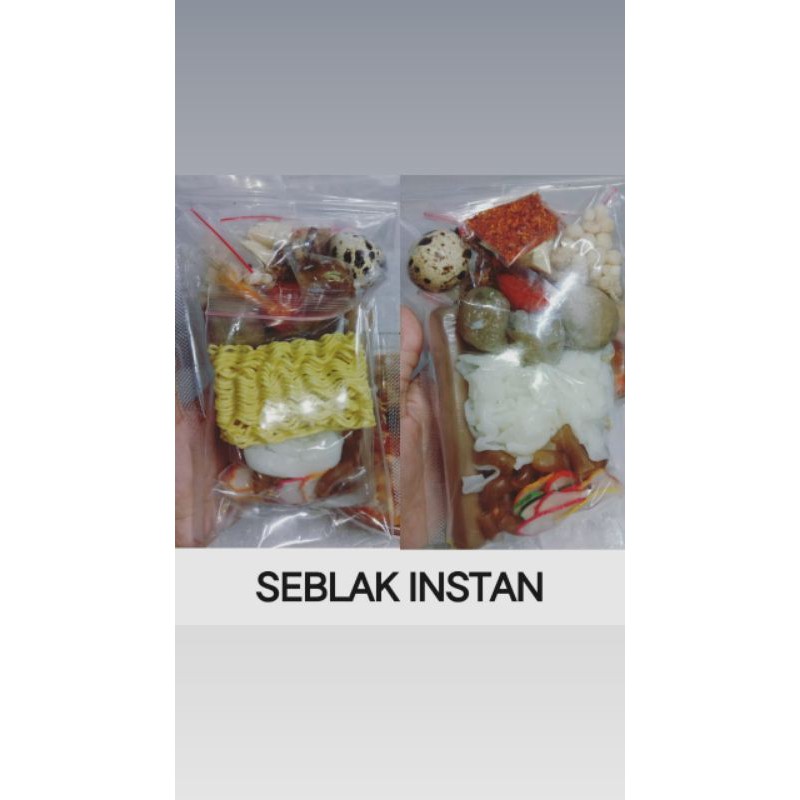 

seblak instan komplit