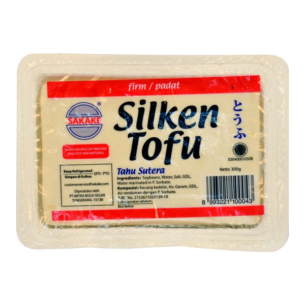 

Sakake silken tofu tahu sutra firm 300 gram