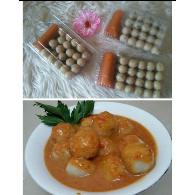 

cilok homemade, frozen