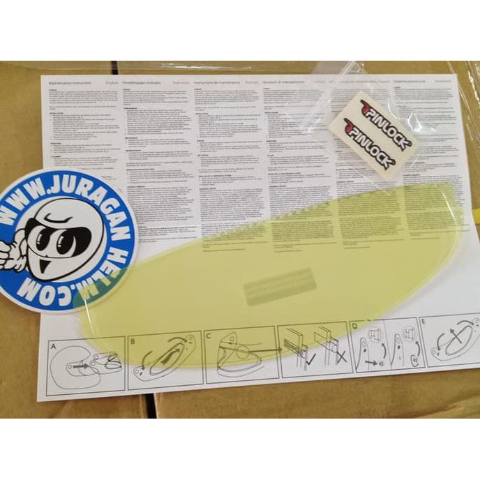 Pinlock Untuk Helm Kbc V / Vr/ Vr4R