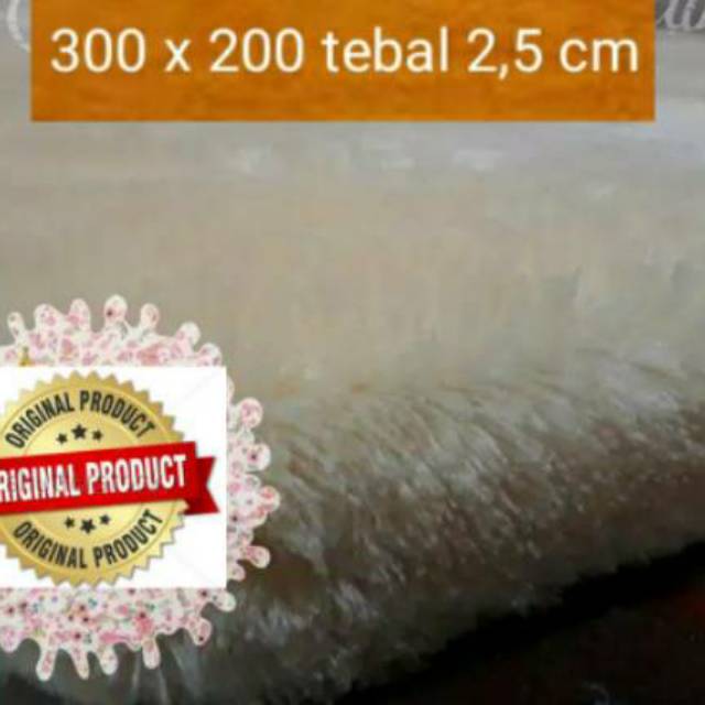[LANTAI]KARPET BULU  RASFUR BESAR/JUMBO 300X200TEBAL 7CM