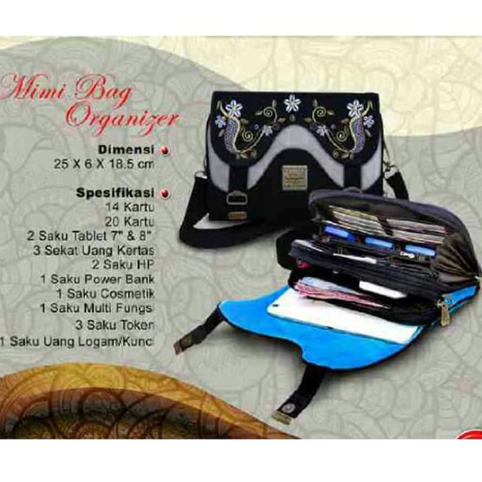 PROMO Tas Selempang Slempang Wanita Etnik Mini Bag Organizer MBO Makara