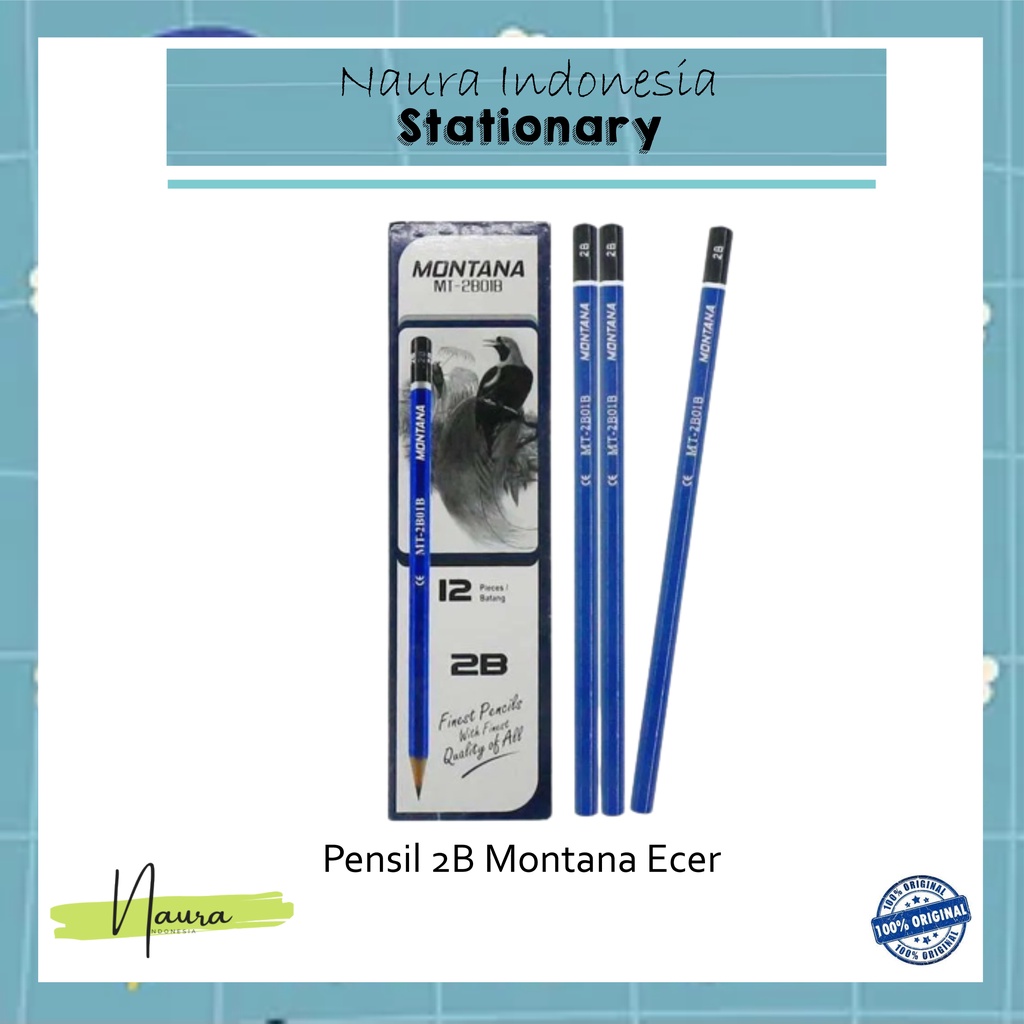 

ECER PENSIL 2B MONTANA | Pensil Montana