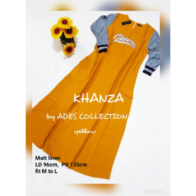 NEW ARRIVAL 🍭 KHANZA DRESS, GAMIS REMAJA by ADES COLLECTION