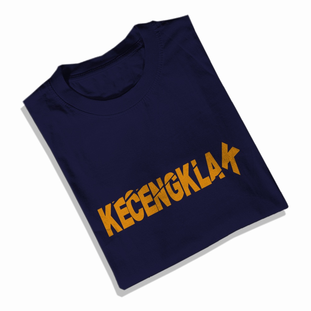 KAOS KATA - KECENGKLAK / KAOS BETAWI / KAOS DISTRO / KAOS LUCU / KAOS NGOMONG / KAOS MURAH