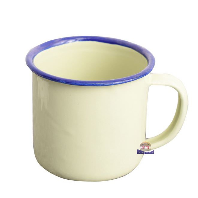 Mug Enamel jadul 7 cm polos mug