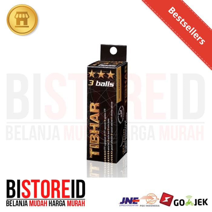 Bola Pingpong / Bola Tenis Meja TIBHAR 3 STAR