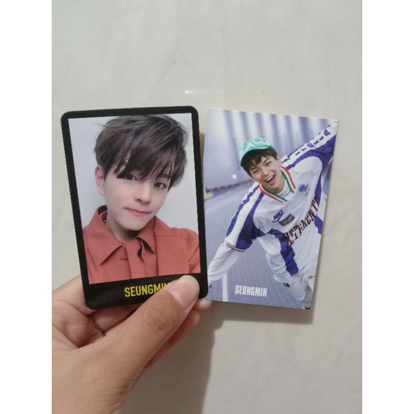Seungmin Official Photocard